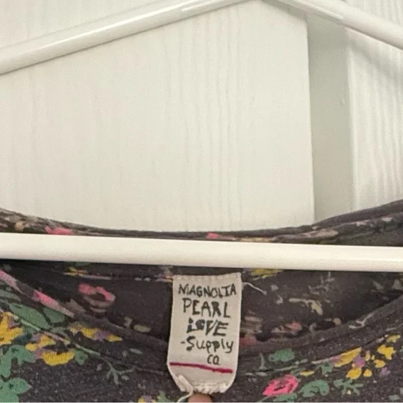 Magnolia Pearl Floral Dress with Love Print - Picture 2 of 4